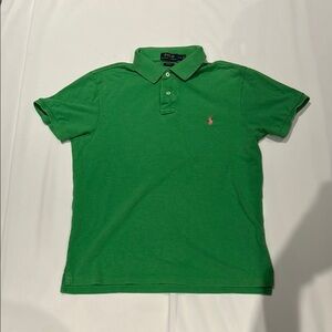 Polo by Ralph Lauren Green Polo Shirt slim fit
